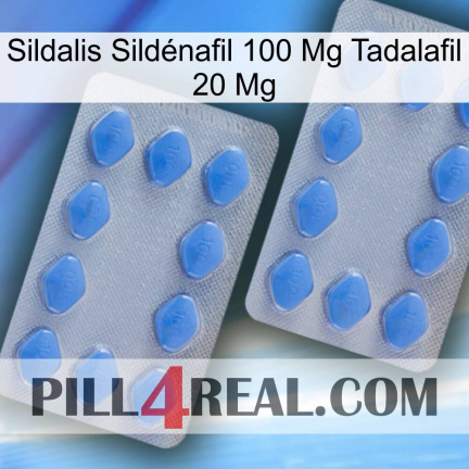 Sildalis Sildénafil 100 Mg Tadalafil 20 Mg 20